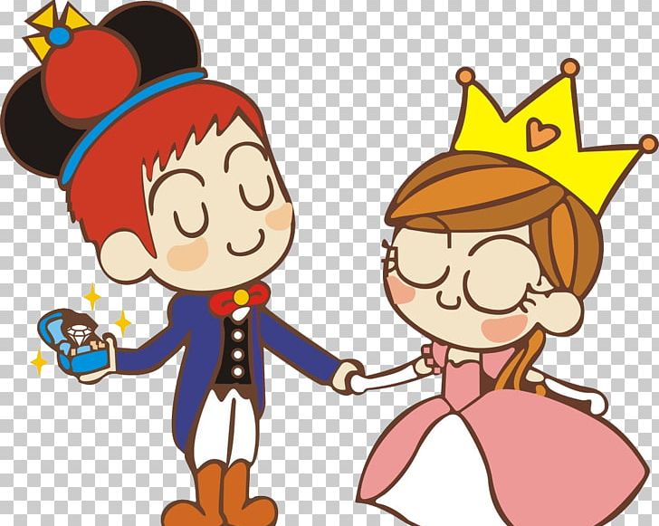 The Prince Princess PNG, Clipart, Art, Boy, Cartoon, Child, Conversation Free PNG Download