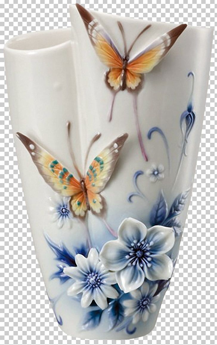 Butterfly Vase Franz-porcelains Wedding PNG, Clipart, Artifact, Bowl, Butterfly, Ceramic, Ceramic Glaze Free PNG Download
