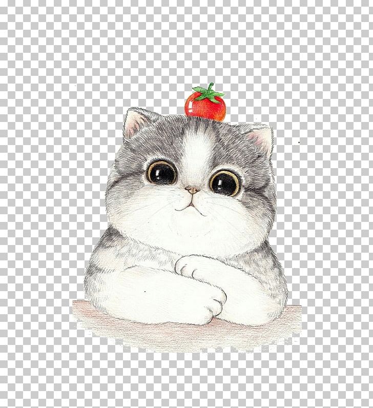 Cat Kitten Drawing Painting Illustration PNG, Clipart, Animals, Art, Black Cat, Canvas, Carnivoran Free PNG Download