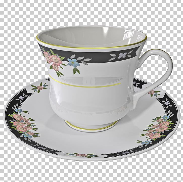 Coffee Cup Saucer Teacup PNG, Clipart, Black, Black Lace, Ceramic, Coffee Cup, Decorative Free PNG Download