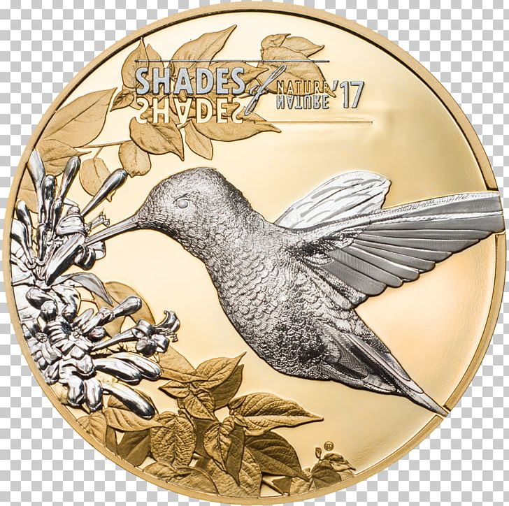 Cook Islands Hummingbird Silver Coin Gold PNG, Clipart, Beak, Bird, Coin, Cook Islands, Currency Free PNG Download