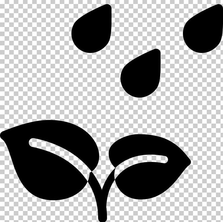 Computer Icons Plant Rain PNG, Clipart, Artwork, Black, Black And White, Cloud, Computer Icons Free PNG Download