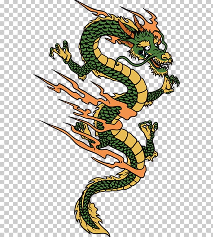 animated chinese dragons