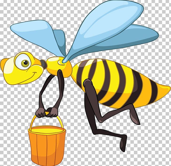 Honey Bee Illustration PNG, Clipart, Artwork, Bee, Beehive, Bee Hive, Bees Free PNG Download