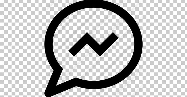 Computer Icons Facebook Messenger Png Clipart Area Black Black And White Brand Circle Free Png Download