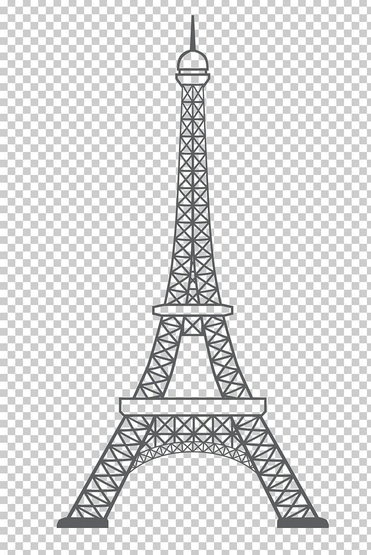 Eiffel Tower Statue Of Liberty Monument PNG, Clipart, Black And White, Building, Drawing, Eiffel, Eiffel Tower Free PNG Download