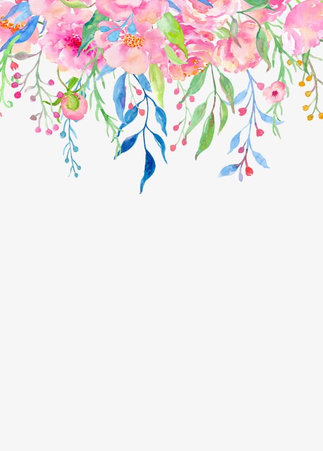 Hand-painted Flowers PNG, Clipart, Decoration, Diagram, Flowers, Flowers Clipart, Graphics Free PNG Download