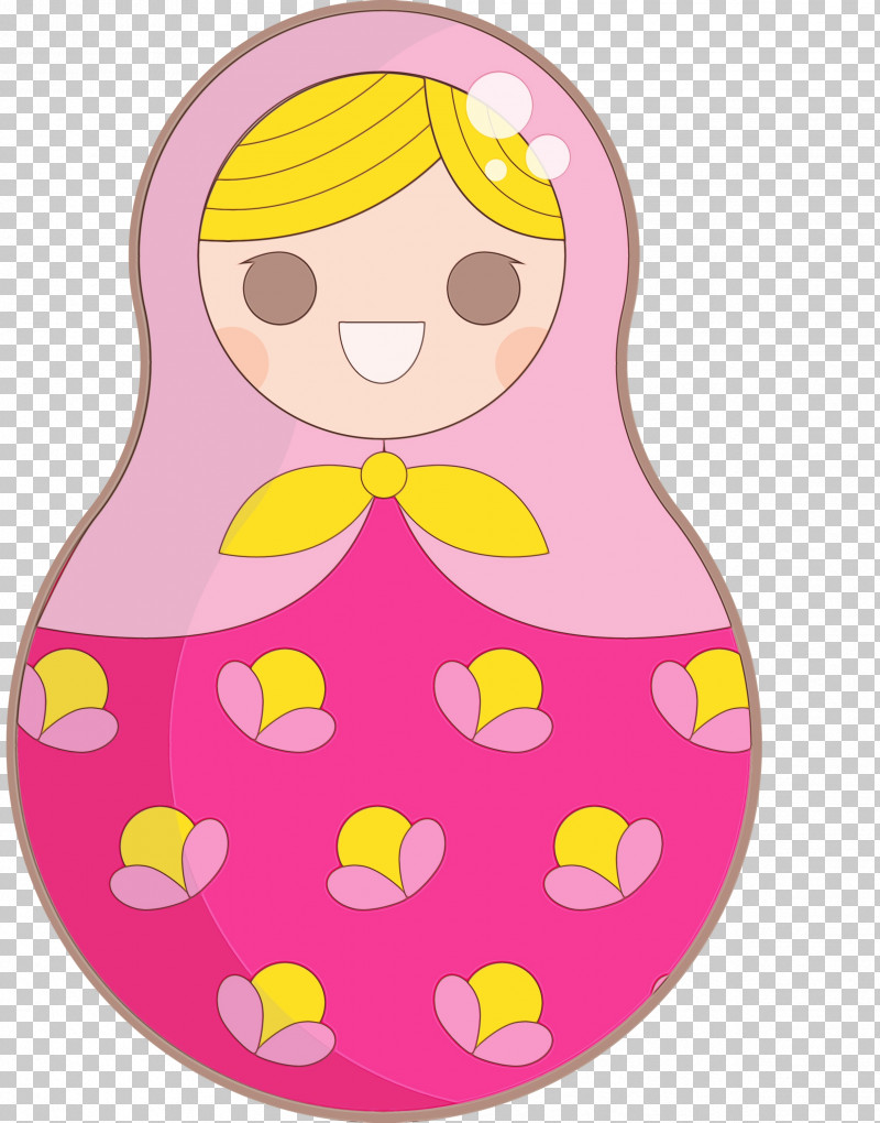 Doll Character Pink M Pattern Petal PNG, Clipart, Character, Character Created By, Colorful Russian Doll, Doll, Infant Free PNG Download