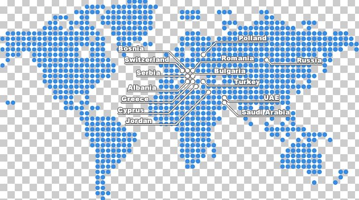 World Map Dot Distribution Map PNG, Clipart, Angle, Area, Blue, Diagram, Dot Free PNG Download