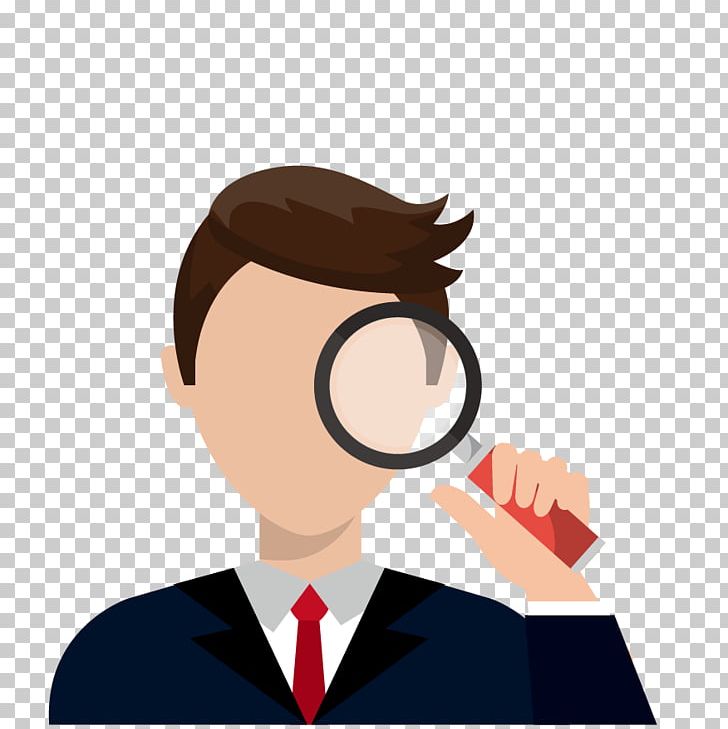 Business Resource Technology Magnifying Glass PNG, Clipart, Cartoon, Cheek, Communication, Conversation, Expert Free PNG Download