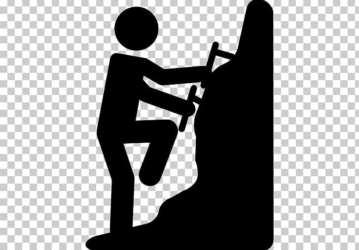 Free Climbing Computer Icons Ice Climbing Sport PNG, Clipart, Arm, Black And White, Climbing, Climbing Harnesses, Computer Icons Free PNG Download