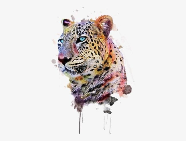 Hand-painted Cheetah PNG, Clipart, Animal, Animals, Cartoon, Cartoon Animals, Cheetah Free PNG Download