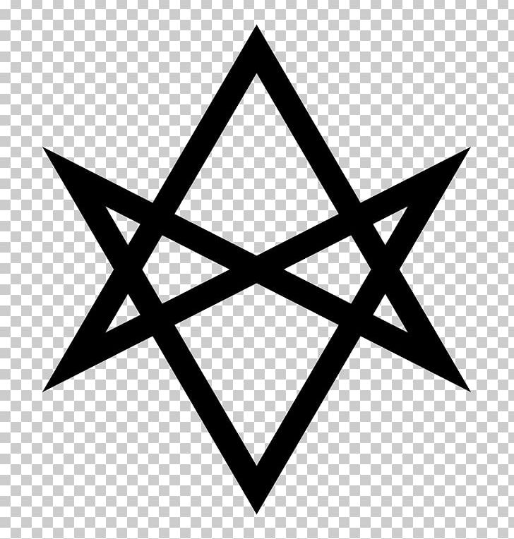 Unicursal Hexagram Symbol Hermetic Order Of The Golden Dawn Star Of David PNG, Clipart, Aleister Crowley, Angle, Black, Black And White, Bring Me The Horizon Free PNG Download