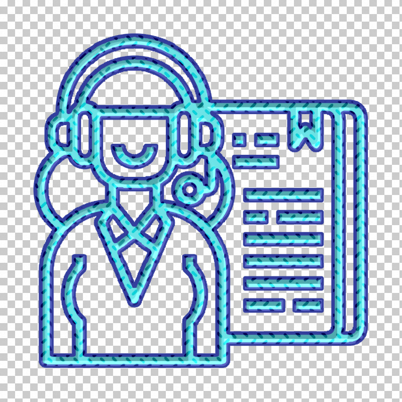 Management Icon Receptionist Icon PNG, Clipart, Electric Blue, Line, Line Art, Management Icon, Receptionist Icon Free PNG Download