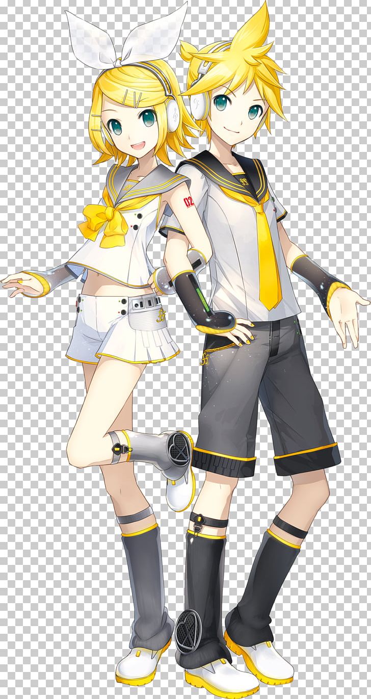 Kagamine Rin/Len Vocaloid 4 Hatsune Miku Crypton Future Media PNG, Clipart, Anime, Cartoon, Celebrities, Clothing, Computer Software Free PNG Download