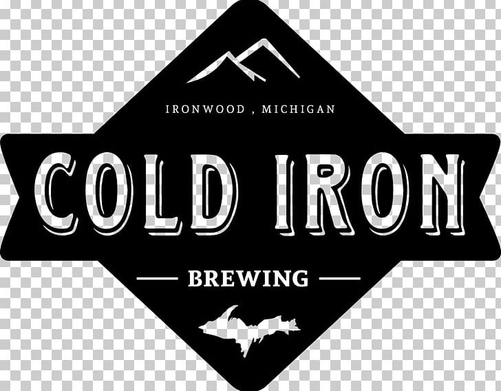 Cold Iron Brewing Logo Brand Brewery Product PNG, Clipart, Black And White, Brand, Brew, Brewery, Cold Free PNG Download
