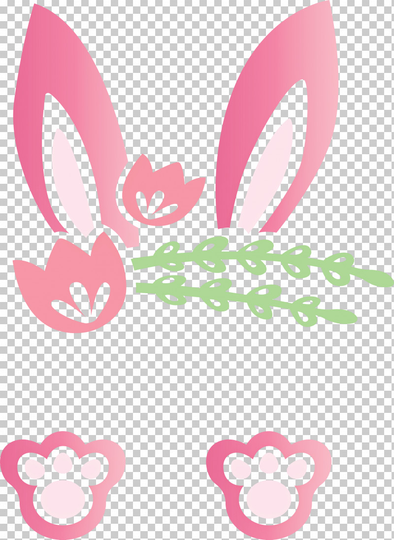 Easter Bunny Easter Day Cute Rabbit PNG, Clipart, Cute Rabbit, Easter Bunny, Easter Day, Heart, Pink Free PNG Download