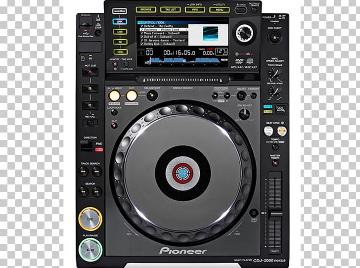 CDJ-2000 Disc Jockey Pioneer DJ DJ Controller PNG, Clipart, Audio, Audio Mixers, Cdj, Cdj1000, Cdj2000 Free PNG Download