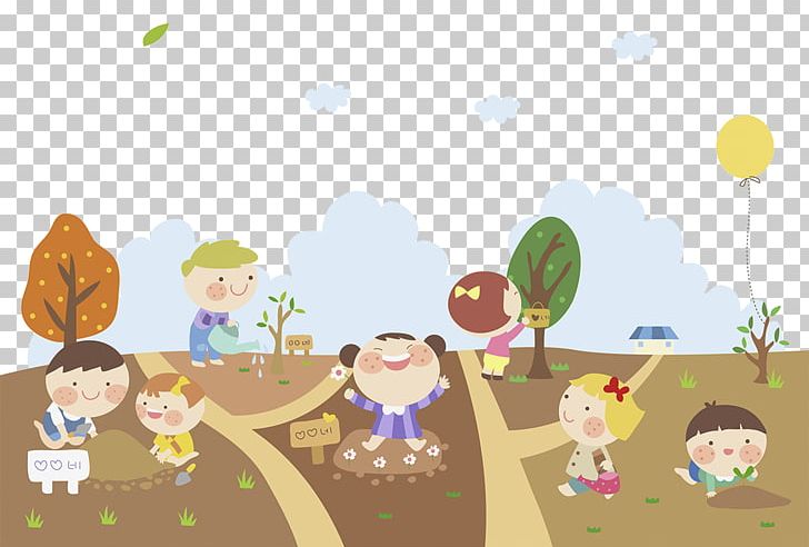 Cartoon Photography Illustration PNG, Clipart, Balloon Cartoon, Banco De Imagens, Computer Wallpaper, Fictional Character, Flower Free PNG Download