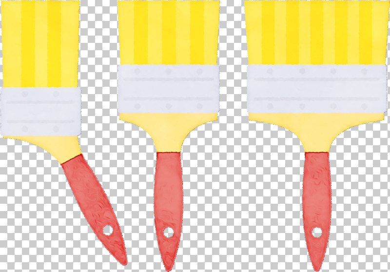 Yellow Brush PNG, Clipart, Brush, Paint, Watercolor, Wet Ink, Yellow Free PNG Download