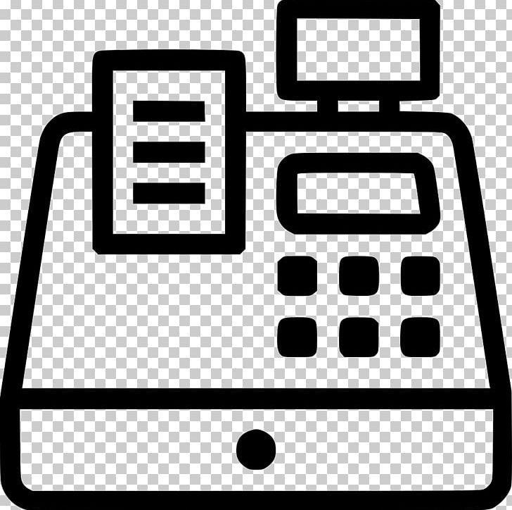 Cash Register Computer Icons Money Payment PNG, Clipart, Area, Black And White, Brand, Cash Register, Computer Icons Free PNG Download
