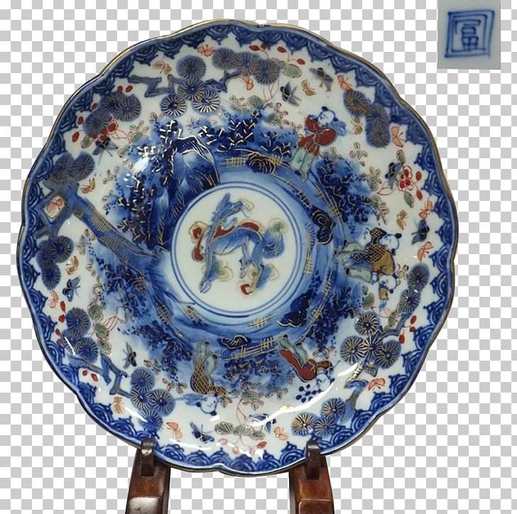 Plate Blue And White Pottery Imari Ware Ceramic Porcelain PNG, Clipart, Antique, Arita Ware, Blue And White Porcelain, Blue And White Pottery, Bowl Free PNG Download