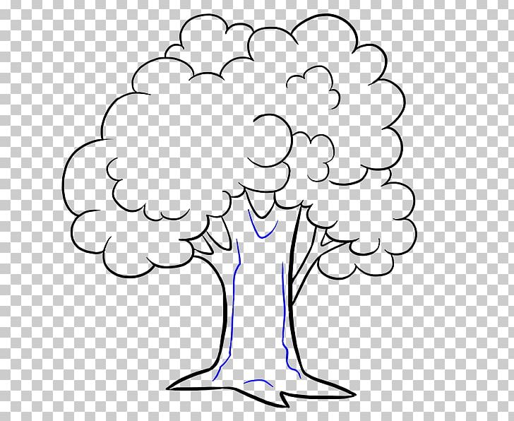 Drawing Cartoon Draw Trees Png Clipart Apple Trees Area Art Artwork Black And White Free Png