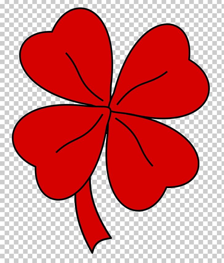 Four-leaf Clover Red Clover Quatrefoil PNG, Clipart, Area, Artwork, Black And White, Cartoon, Clover Free PNG Download