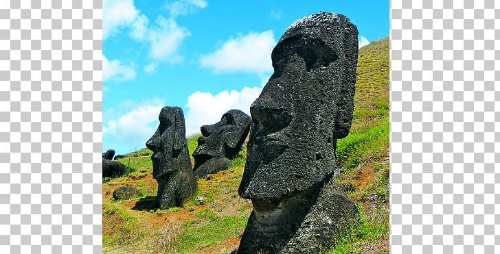 Moai Rapa Iti Orongo Ahu Nau Nau Rano Raraku PNG, Clipart, Archaeological Site, Easter Island, Grass, Island, Megalith Free PNG Download