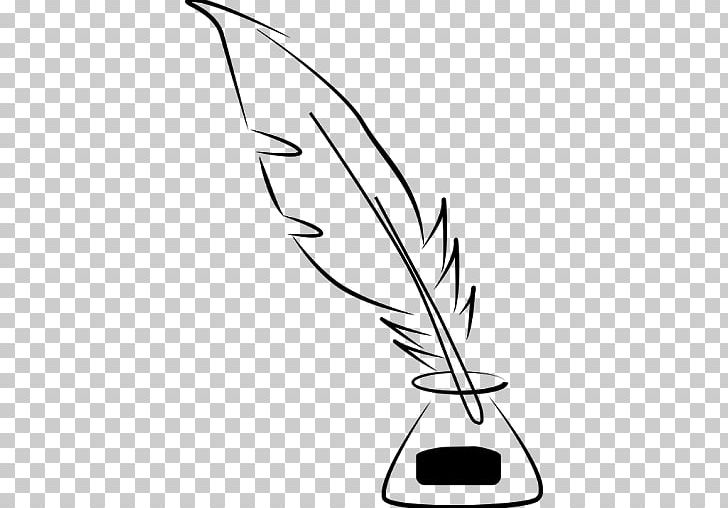 Paper Quill Inkwell Pen PNG, Clipart, Beak, Bird, Black, Black And White, Bottle Free PNG Download