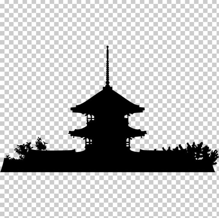 Sticker Japanese Pagoda Vinyl Group Decorative Arts PNG, Clipart, Black And White, Building, Decorative Arts, House, Japan Free PNG Download
