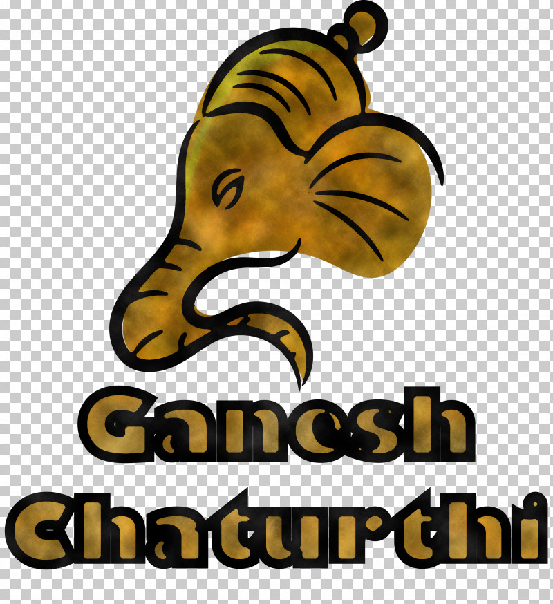 Happy Ganesh Chaturthi Ganesh Chaturthi PNG, Clipart, Biology, Cartoon, Ganesh Chaturthi, Happy Ganesh Chaturthi, Logo Free PNG Download