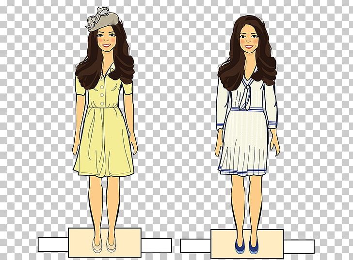 Kate Middleton Paper Doll Top PNG, Clipart, Abdomen, Cartoon, Catherine Duchess Of Cambridge, Clothing, Costume Free PNG Download