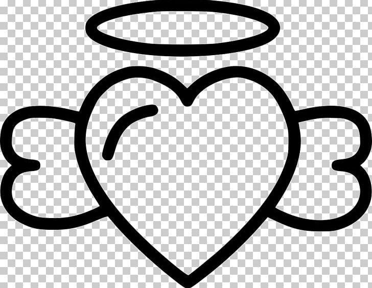 Drawing Computer Icons PNG, Clipart, Angel, Angel Heart, Area, Black And White, Broken Heart Free PNG Download