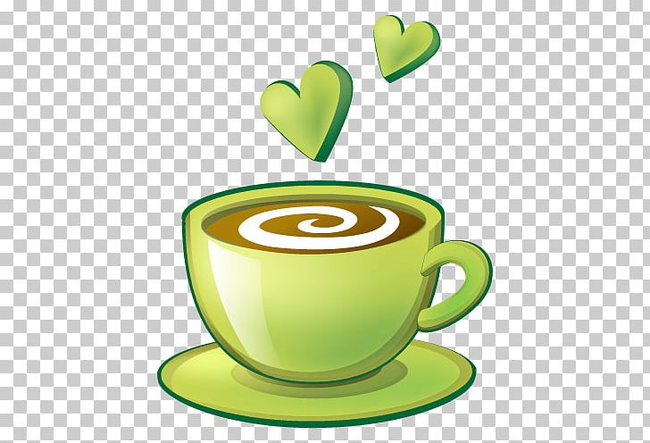 Coffee Cup Cappuccino Espresso Cafe PNG, Clipart, Background Green, Caffeine, Cappuccino, Coffee, Coffee Cup Free PNG Download