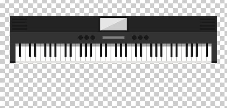 Digital Piano Musical Keyboard Electric Piano Electronic Keyboard Musical Instrument PNG, Clipart, Black, Black And White, Electronics, Input Device, Instruments Vector Free PNG Download