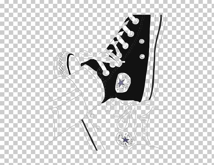 Converse Drawing Art Outline Sketch PNG, Clipart, Adidas, Baby Shoes, Black, Black And White, Brand Free PNG Download