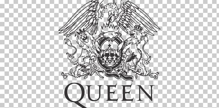 Queen Logo Musician Graphic Design PNG, Clipart, Artwork, Black And White, Bohemian, Bohemian Rhapsody, Bone Free PNG Download