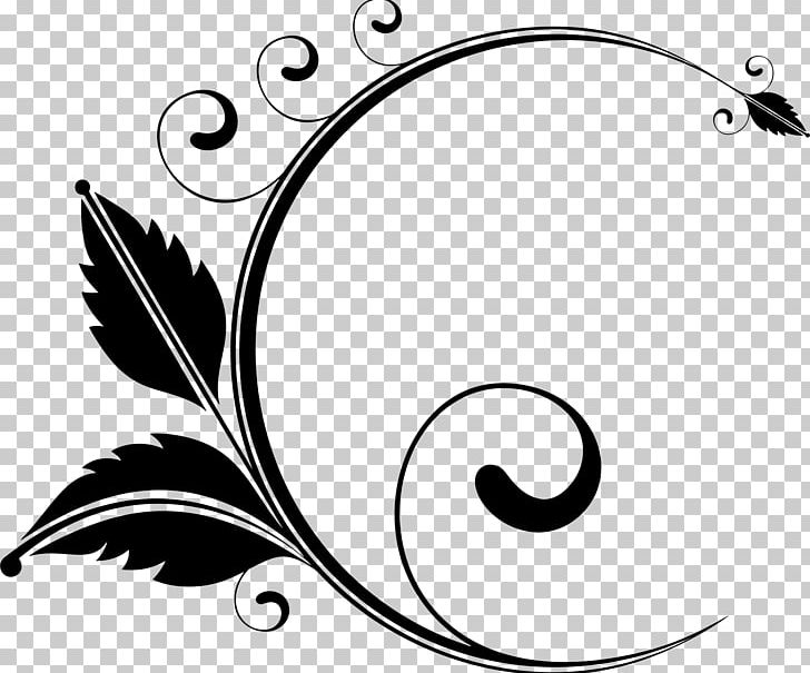 Floral Design Flower PNG, Clipart, Area, Artwork, Black And White, Branch, Circle Free PNG Download