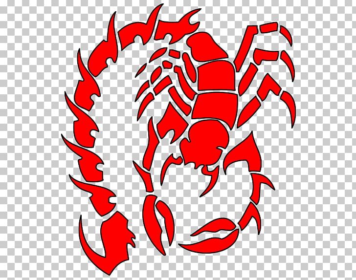 Scorpion Tattoo PNG, Clipart, Area, Artwork, Black And White, Color, Crab Free PNG Download