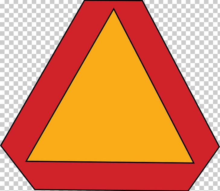 Slow Moving Vehicle Traffic Sign PNG, Clipart, Angle, Area, Driving, Free Content, Line Free PNG Download