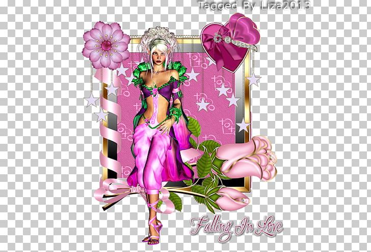 Pink Floral Design PNG, Clipart, Art, Barbie, Doll, Fall In Love, Fictional Character Free PNG Download