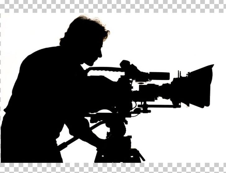 Camera Operator Photography Film Silhouette PNG, Clipart, Angle, Black And White, Camera, Camera Operator, Cinematographer Free PNG Download