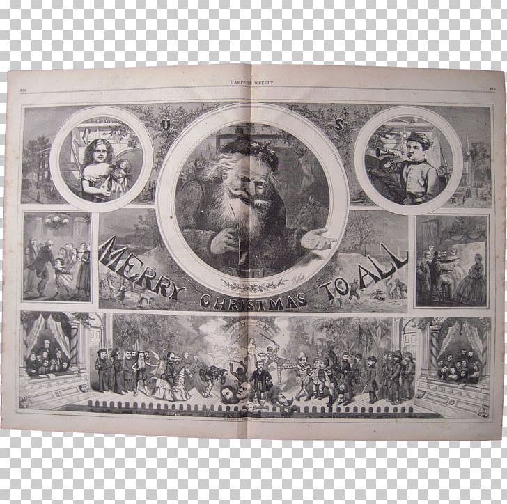 Santa Claus United States American Civil War A Visit From St. Nicholas Christmas PNG, Clipart, American Civil War, Cartoonist, Christmas, Clement Clarke Moore, Currency Free PNG Download