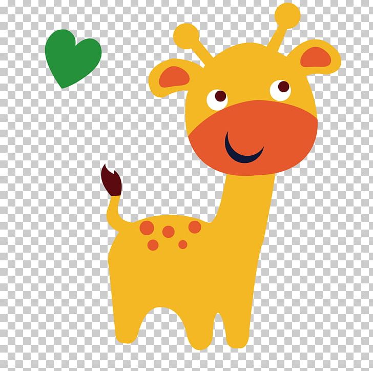 Northern Giraffe Euclidean PNG, Clipart, Animal, Animals, Christmas Deer, Comics, Deer Free PNG Download