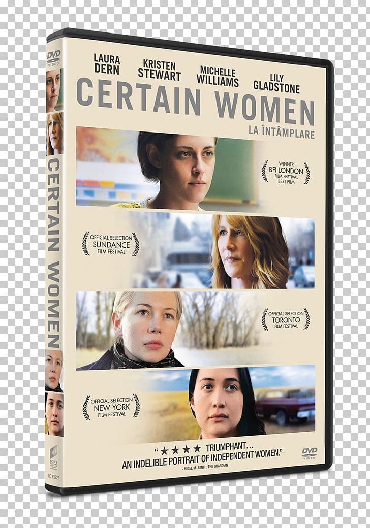 Kelly Reichardt Kristen Stewart Laura Dern Certain Women Film PNG, Clipart, 20th Century Women, 2016, Actor, Drama, Dvd Free PNG Download