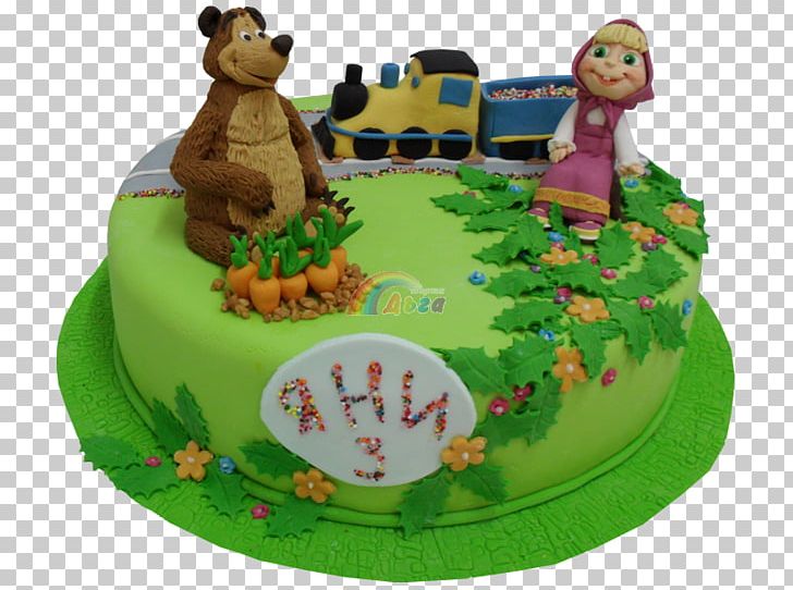 Birthday Cake Torte Masha Sugar Cake Cupcake PNG, Clipart, Bear, Birthday Cake, Buttercream, Cake, Cake Decorating Free PNG Download
