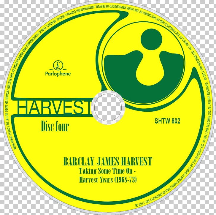 Taking Some Time On: The Parlophone‐Harvest Years 1968–73 Compact Disc Logo Barclay James Harvest Product PNG, Clipart, Area, Barclay James Harvest, Brand, Circle, Compact Disc Free PNG Download