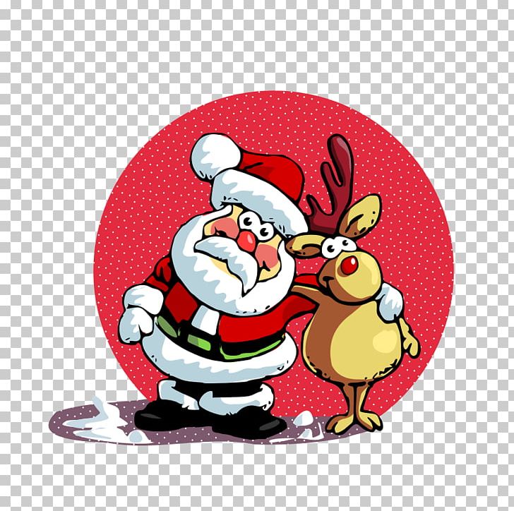 Santa Claus Reindeer Christmas Card Greeting Card PNG, Clipart, Art, Black Friday, Christmas, Christmas And Holiday Season, Christmas Card Free PNG Download