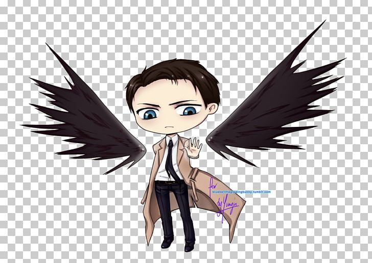 Castiel Chibi Mangaka Drawing Anime PNG, Clipart, Angel, Angel Of The Lord, Anime, Black Hair, Brown Hair Free PNG Download